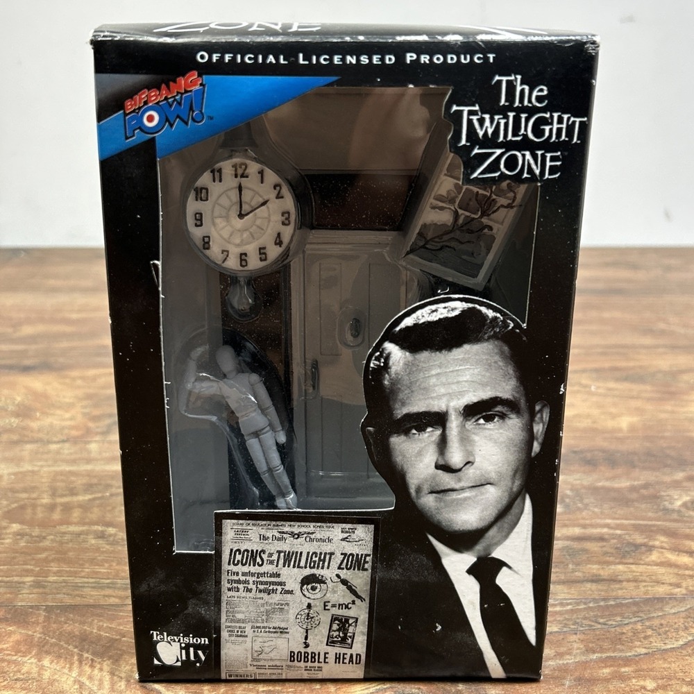 Icons Of‎ The Twilight Zone Bobblehead Revisited Door Bif Bang Pow  RARE